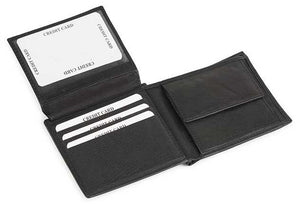 Мъжки кожен портфейл CA 8-893 черен