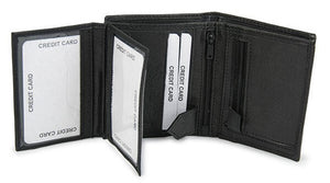 Мъжки кожен портфейл CA 8-895 черен