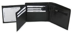 Мъжки кожен портфейл CA 8-900 черен