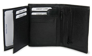 Мъжки кожен портфейл CA 8-901 черен