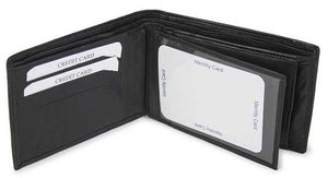 Ανδρικό Δερμάτινο Πορτοφόλι CA 8-930 Black
