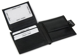 Мъжки кожен портфейл CA 8-931 черен