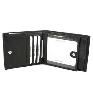 Ανδρικό Δερμάτινο Πορτοφόλι Fetiche GA 4-906 Black