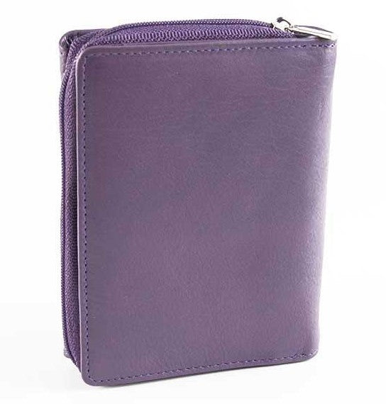 Γυναικείο Δερμάτινο Πορτοφόλι AN 1-828 Purple