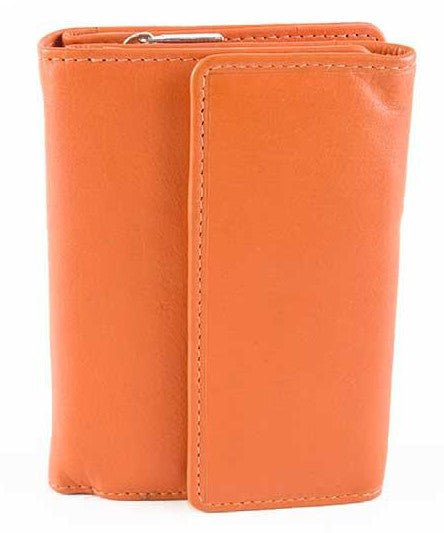 Γυναικείο Δερμάτινο Πορτοφόλι AN 1-832 Orange