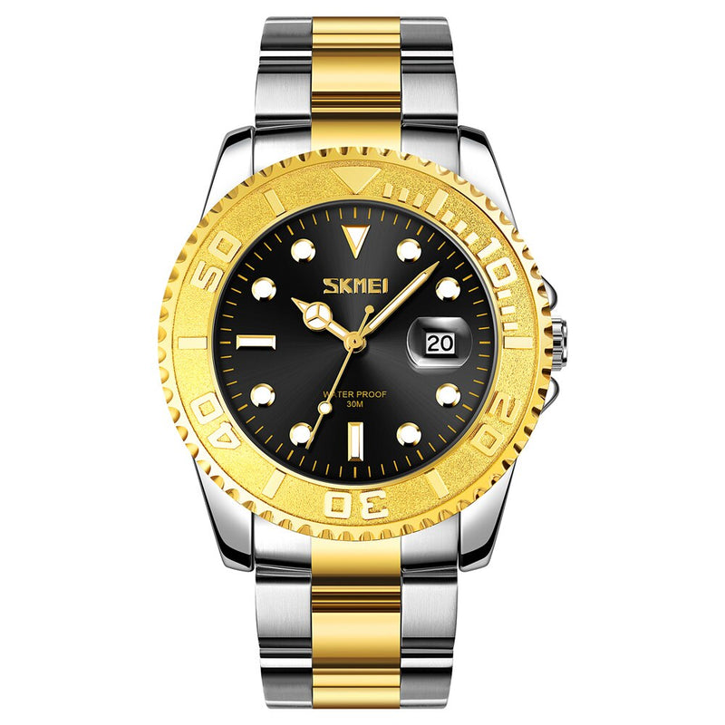 SKMEI 9295 Мъжки часовник Skmei Gold Black