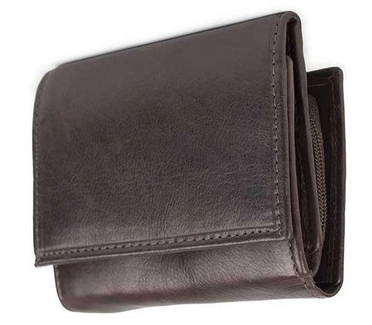 Unisex Δερμάτινο Πορτοφόλι CA 8-555 Brown