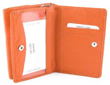 Дамски кожен портфейл AN 1-832 оранжев