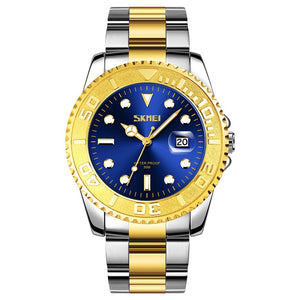 SKMEI 9295 Мъжки часовник Skmei Gold Blue