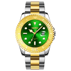 SKMEI 9295 Мъжки часовник Skmei Gold Green
