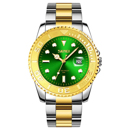 SKMEI 9295 Мъжки часовник Skmei Gold Green