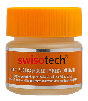 Течност за почистване на златни бижута SWISOTECH, 150 мл