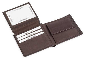 Мъжки кожен портфейл CA 8-893 Кафяв