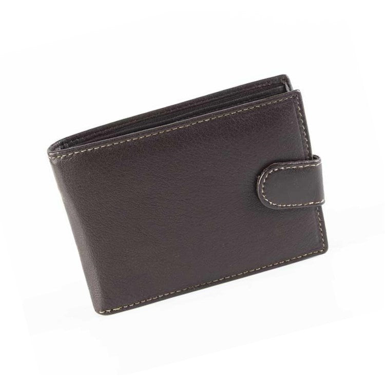 Ανδρικό Δερμάτινο Πορτοφόλι RT 30003 Brown