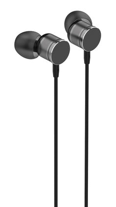 LDNIO earphones με μικρόφωνο HP04, 3.5mm, 1.2m, γκρι