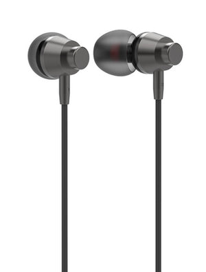 LDNIO earphones με μικρόφωνο HP05, 3.5mm, 1.2m, γκρι