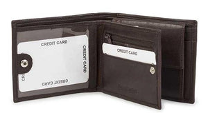 Мъжки кожен портфейл CA 8-539 Кафяв