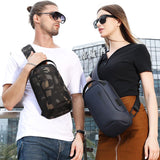 Τσαντάκι ώμου χιαστί crossbody Bange 7221 μπλέ