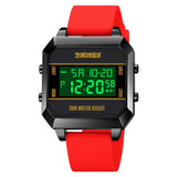 SKMEI 1848 Ανδρικό Ρολόι Multifuctional Sport Watch Red