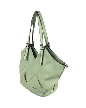 Τσάντα ώμου – CC-04 με ρόμβους - ΠΡΑΣΙΝΟ