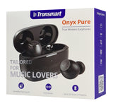 Слушалки TRONSMART с кутия за зареждане Onyx Pure, True Wireless, черни