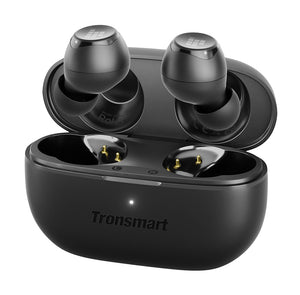 Слушалки TRONSMART с кутия за зареждане Onyx Pure, True Wireless, черни