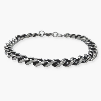 Ατσάλινο Βραχιόλι ΑΑ-04 Silver Chain 7MM