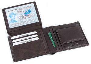 Мъжки кожен портфейл CA 8-991 Кафяв