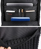 ARCTIC HUNTER τσάντα πλάτης B00113C-BK με θήκη laptop 15.6", USB, μαύρη