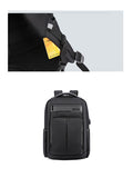 ARCTIC HUNTER τσάντα πλάτης B00121C-BK με θήκη laptop 15.6", μαύρη