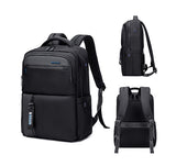 ARCTIC HUNTER τσάντα πλάτης B00477 με θήκη laptop 15.6", μαύρη