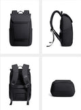 ARCTIC HUNTER τσάντα πλάτης B00559 με θήκη laptop 15.6", 21L, μαύρη