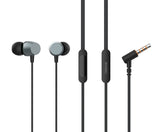 CELEBRAT earphones με μικρόφωνο D10, 3.5mm, 1.2m, μαύρα