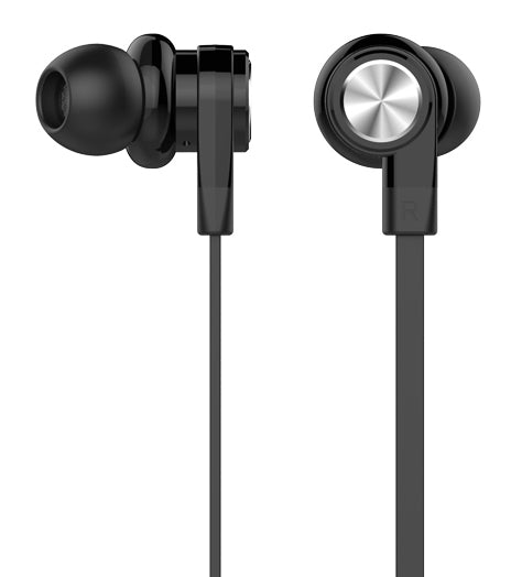 CELEBRAT earphones με μικρόφωνο D9, 10mm, 3.5mm, 1.2m, μαύρα