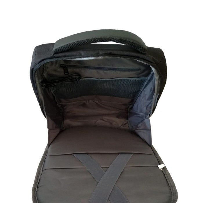 Τσάντα πλάτης F10.04 Ανοιχτό γκρι- μπλε