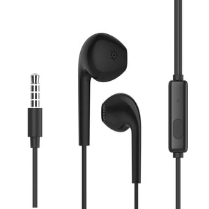 Слушалки CELEBRAT G12 с микрофон, 14.2mm, 3.5mm, 1.2m, черни