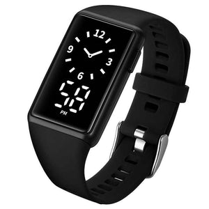 SKMEI 1972 Unisex Ρολόι με Καουτσούκ Λουράκι Black