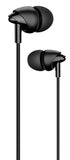 USAMS слушалки с микрофон EP-39, 10mm, 3.5mm, 1.2m, черни