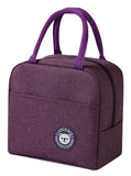 Изотермична чанта HUH-0011, 7L, водоустойчива, 23x13x21cm, лилава