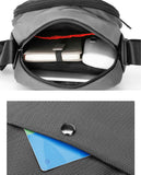 ARCTIC HUNTER τσάντα ώμου K00063-GY, αδιάβροχη, γκρι