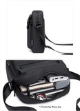 ARCTIC HUNTER τσάντα ώμου K00527 με θήκη tablet, 5L, μαύρη