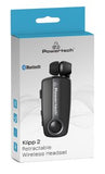 Bluetooth слушалка POWERTECH Klipp 2 PT-998, multipoint, BT V5.1, сива