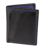 Мъжки кожен портфейл AN 9-954 черно-син