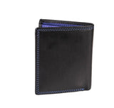 Мъжки кожен портфейл AN 9-954 черно-син