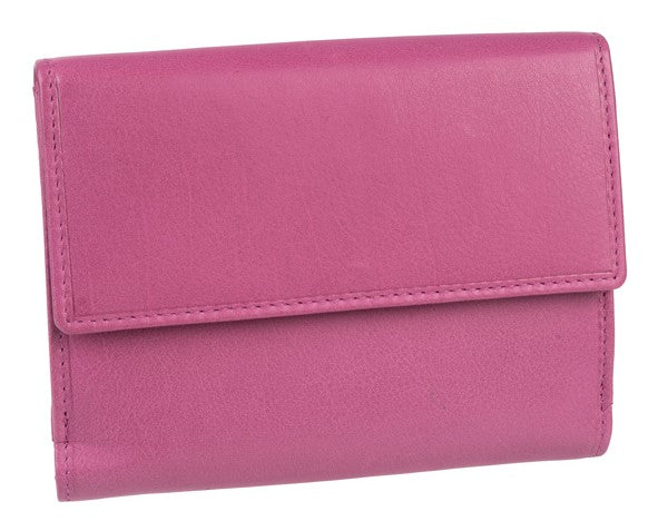 Γυναικείο Δερμάτινο Πορτοφόλι AN 1-831 Pink