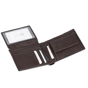 Ανδρικό Δερμάτινο Πορτοφόλι AN 5-983 Brown