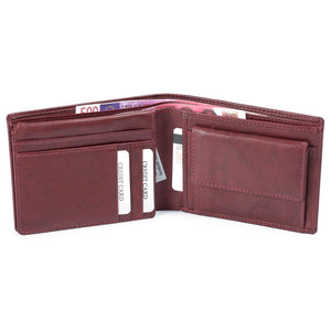 Ανδρικό Δερμάτινο Πορτοφόλι AN 5-975 Bordeaux