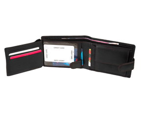 Ανδρικό Δερμάτινο Πορτοφόλι AN 5-981 Brown