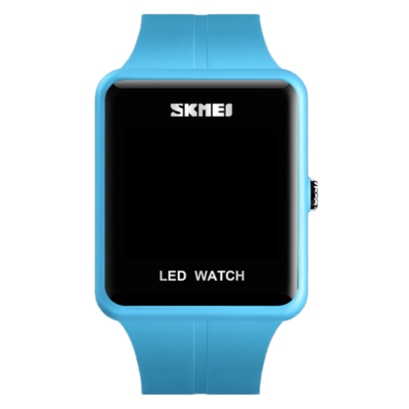Skmei Unisex Ψηφιακό Ρολόι 1541 με Μπλε Κάσα και Μπλε Καουτσούκ Λουράκι Series A