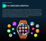 ZEBLAZE smartwatch Vibe 7 Lite, heart rate, 1.47" IPS, 3ATM/IP69K, μαύρο